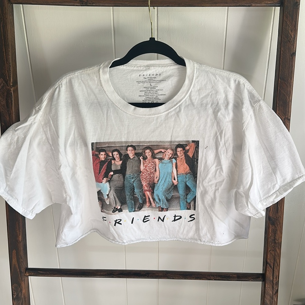 🍁5 for $10🍁 Friends Cropped T-Shirt